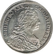 1 Thaler - Charles VI Hall obverse image