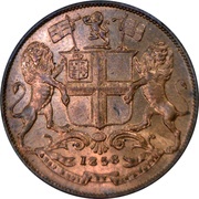 ¼ Anna - Victoria obverse image