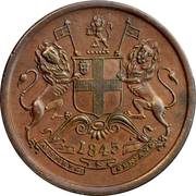 ½ Anna obverse image