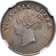 2 Annas - Victoria obverse image