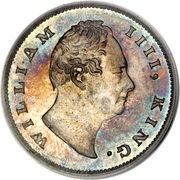 1 Rupee - William IV obverse image