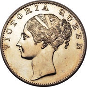 1 Rupee - Victoria obverse image