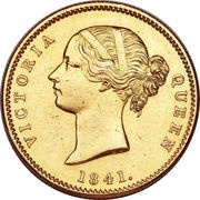 1 Mohur - Victoria obverse image