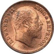 1⁄12 Anna - Edward VII obverse image