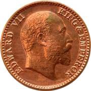 1⁄12 Anna - Edward VII obverse image