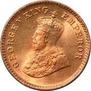 1⁄12 Anna - George V obverse image