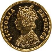 ½ Pice - Victoria Pattern obverse image