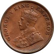 ¼ Anna - George V obverse image