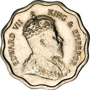 ½ Anna - Edward VII Pattern obverse image