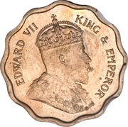 ½ Anna - Edward VII Pattern obverse image