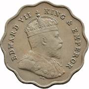 1 Anna - Edward VII obverse image