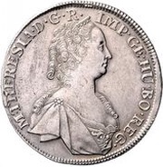 1 Thaler - Maria Theresia Hall obverse image