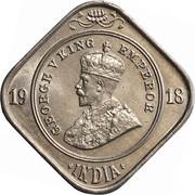 2 Annas - George V obverse image