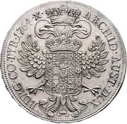 1 Thaler - Maria Theresia Hall, Austria, 1751-1765 reverse image