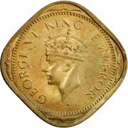 2 Annas - George VI obverse image