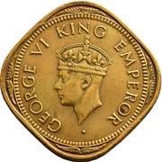 2 Annas - George VI obverse image