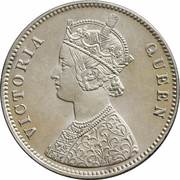 1 Rupee - Victoria obverse image