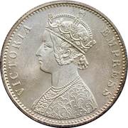 1 Rupee - Victoria obverse image