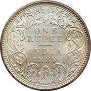 1 Rupee - Victoria, India, 1877-1901 reverse image