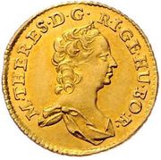 ½ Ducat - Maria Theresia Vienna obverse image