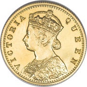 5 Rupees - Victoria obverse image