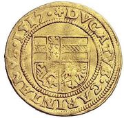 1 Ducat - Maximilian I St Veit, Austria, 1516-1519 reverse image