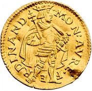 1 Ducat - Goldgulden - Ferdinand I Vienna obverse image