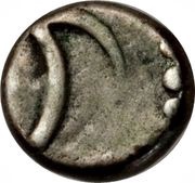 1 Fanam - Shah Alam II, India, 1764-1807 reverse image