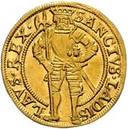 1 Ducat - Ferdinand I Linz, Austria, 1538-1547 reverse image