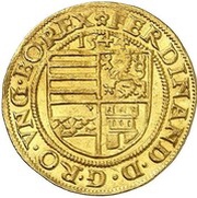 1 Ducat - Ferdinand I Vienna obverse image