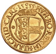 1 Ducat - Ferdinand I Klagenfurt, Austria, 1553-1559 reverse image