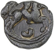 1 Cash - Frederik III reverse image