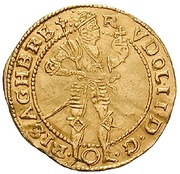 1 Ducat - Rudolf II Vienna obverse image