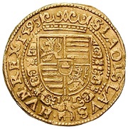 1 Ducat - Rudolf II Vienna, Austria, 1593-1608 reverse image