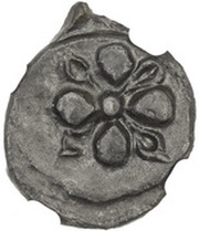 1 Cash - Frederik III, India, 1648-1670 reverse image
