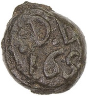 1 Cash - Frederik III reverse image