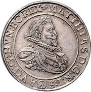 2 Thalers - Matthias II Vienna obverse image