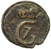 2 Cash - Christian VII obverse image
