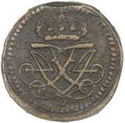 10 Cash - Frederik IV obverse image