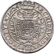2 Thalers - Ferdinand II Vienna, Austria, 1620-1624 reverse image