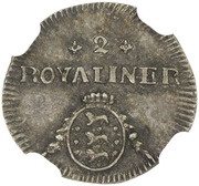 2 Royaliner - Frederik V reverse image
