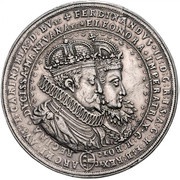 2 Thalers - Ferdinand II Wedding; St Veit obverse image