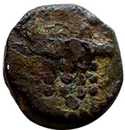 ½ Rasi Cochin, India, 1663-1724 reverse image
