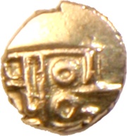 1 Fanam - Nagapatinam, India, 1785-1792 reverse image