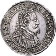 2 Thalers - Ferdinand II Vienna obverse image