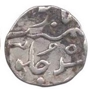½ Rupee - Shah Alam II Arcot reverse image