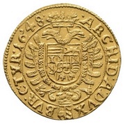 1 Ducat - Ferdinand III Vienna, Austria, 1638-1652 reverse image