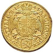 1 Ducat - Ferdinand III Graz, Austria, 1638-1657 reverse image