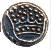½ Fanon Pondichery, India, 1715-1720 reverse image