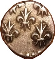 2 Fanon Pondichery, India, 1720-1837 reverse image